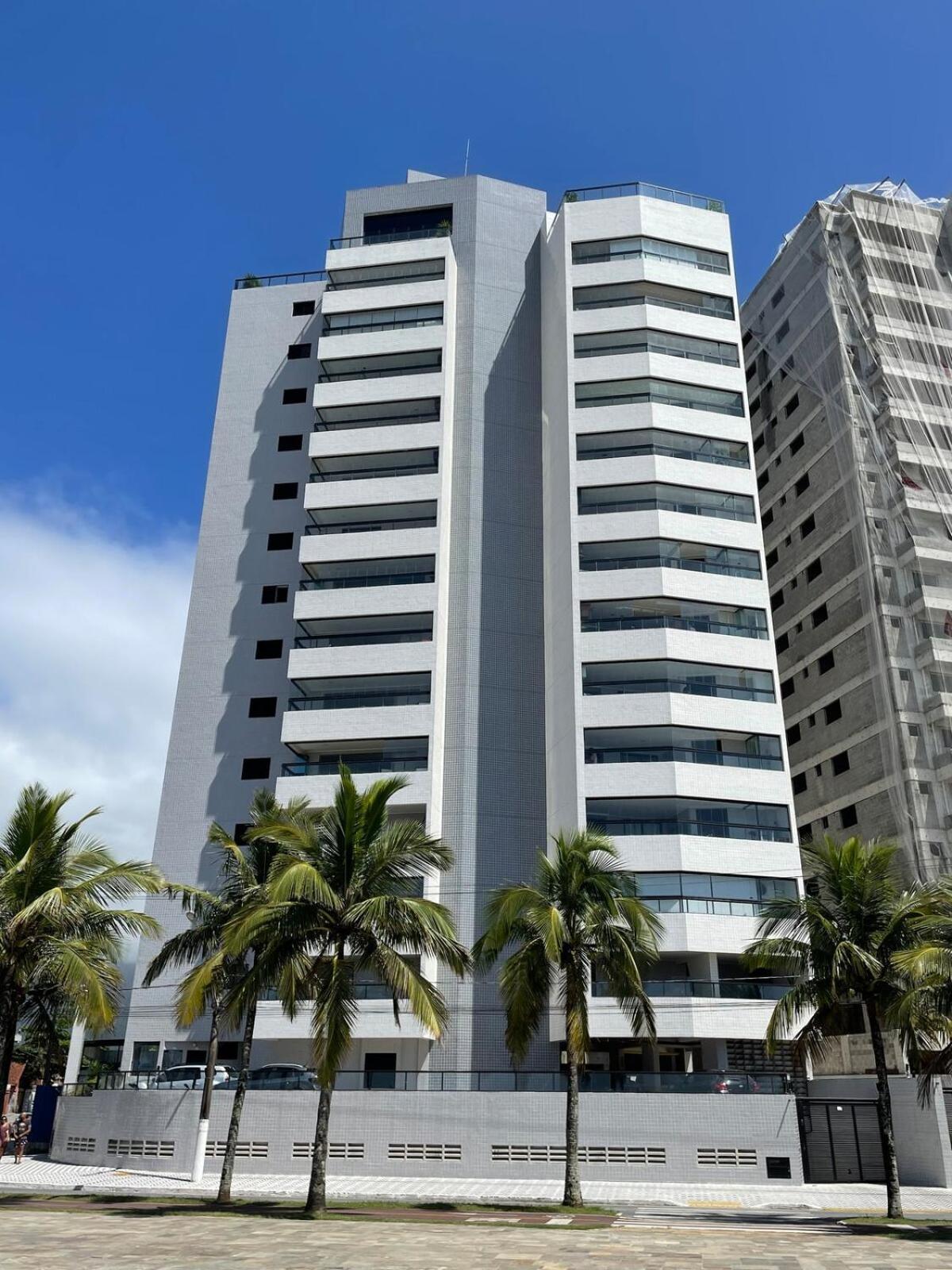 Habitat - Predio De Frente Pro Mar Apartamento Praia Grande  Exterior foto