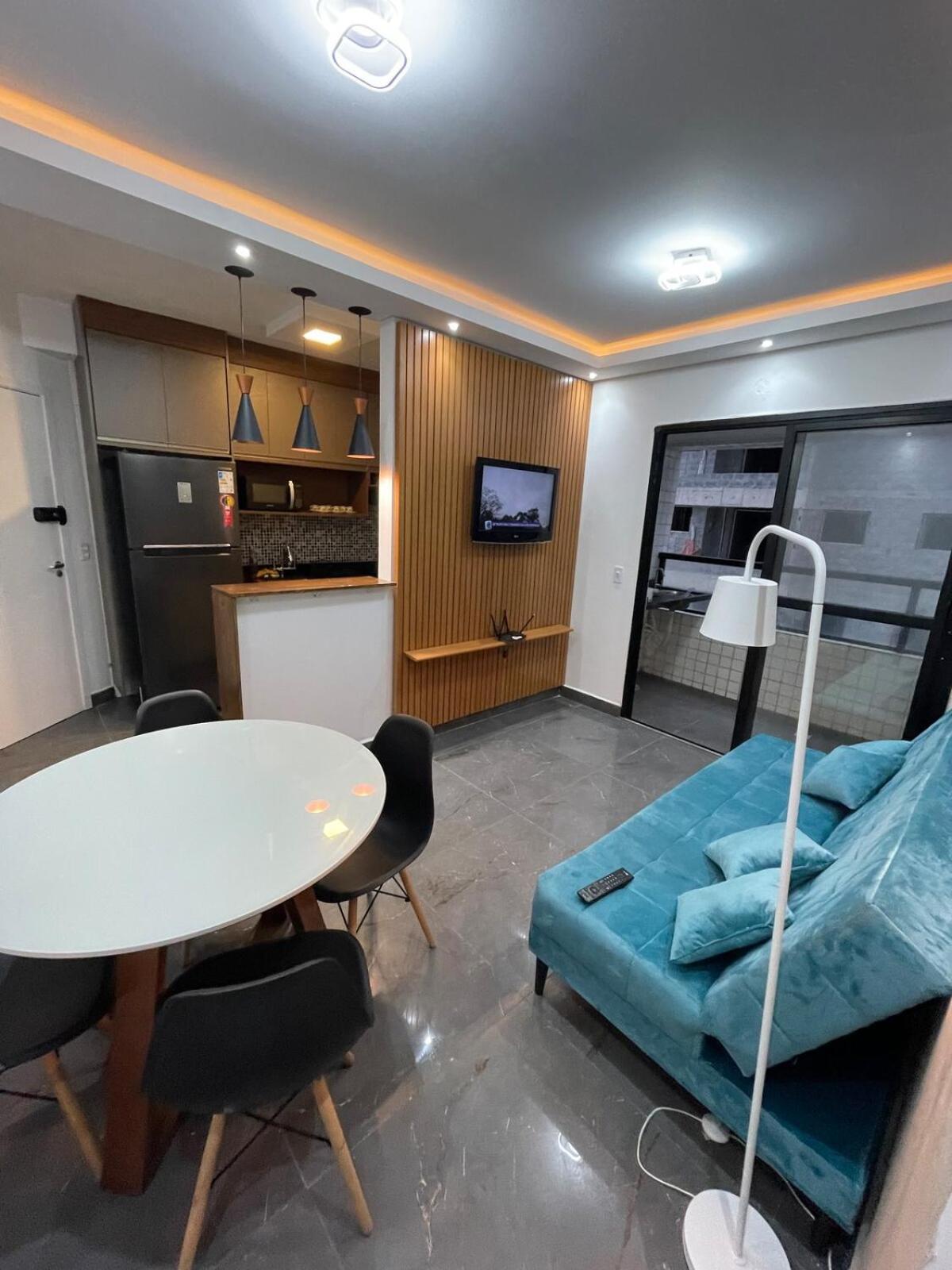 Habitat - Predio De Frente Pro Mar Apartamento Praia Grande  Exterior foto