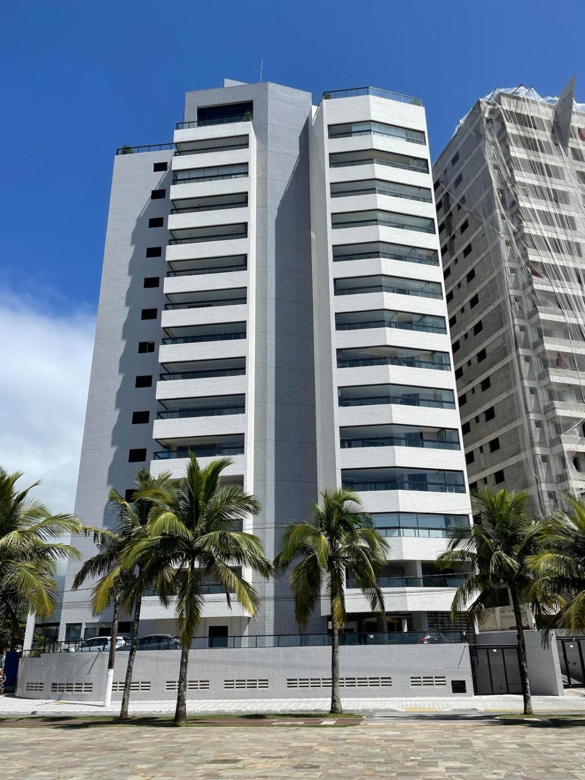 Habitat - Predio De Frente Pro Mar Apartamento Praia Grande  Exterior foto