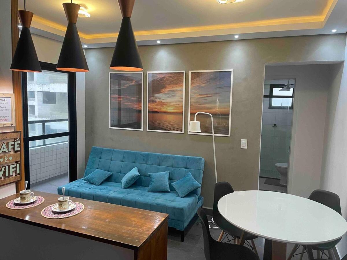 Habitat - Predio De Frente Pro Mar Apartamento Praia Grande  Exterior foto